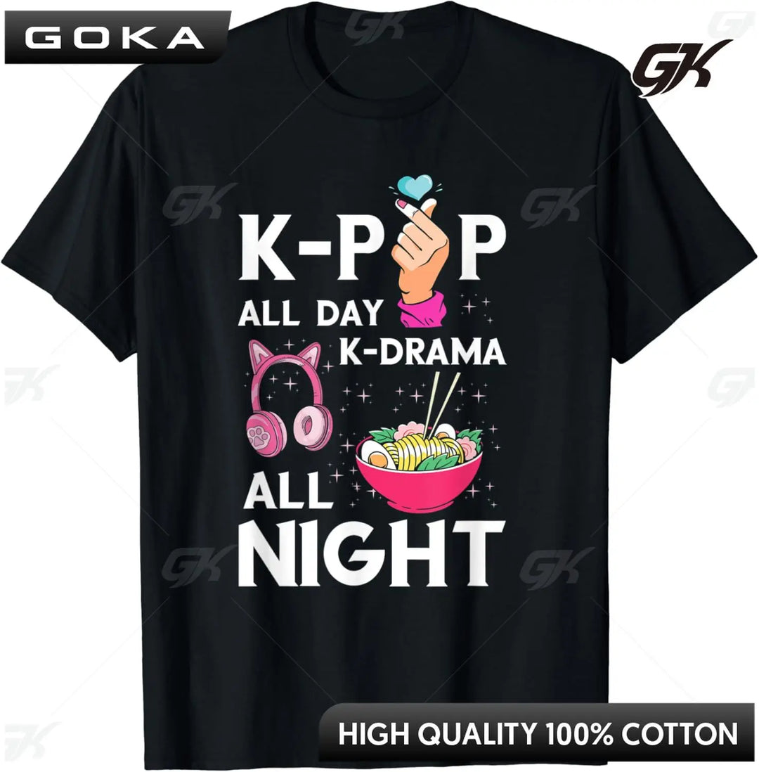 Funny Graphic K-Pop Shirt