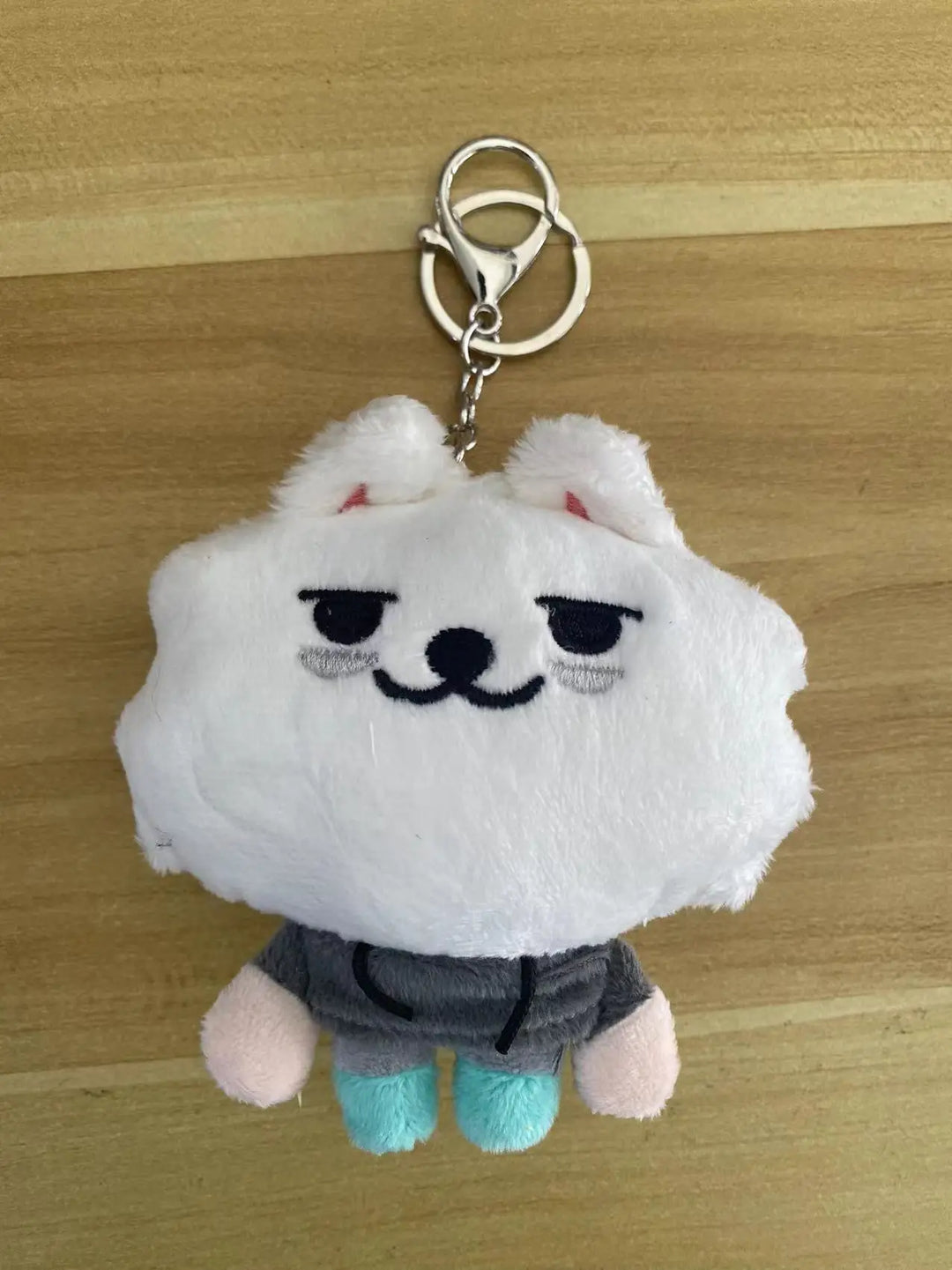 TXT Dolls Kpop Cute Soobin Beomgyu PPULBATU Same Plush Keyrings Tutu Bar Two-Bar Doll Keychain Rings Plush Bag Pendant