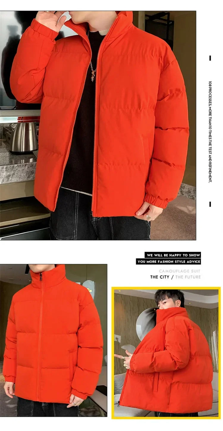 Men's Thicken Warm Parka Jacket - Stylish Men's Winter Jackets