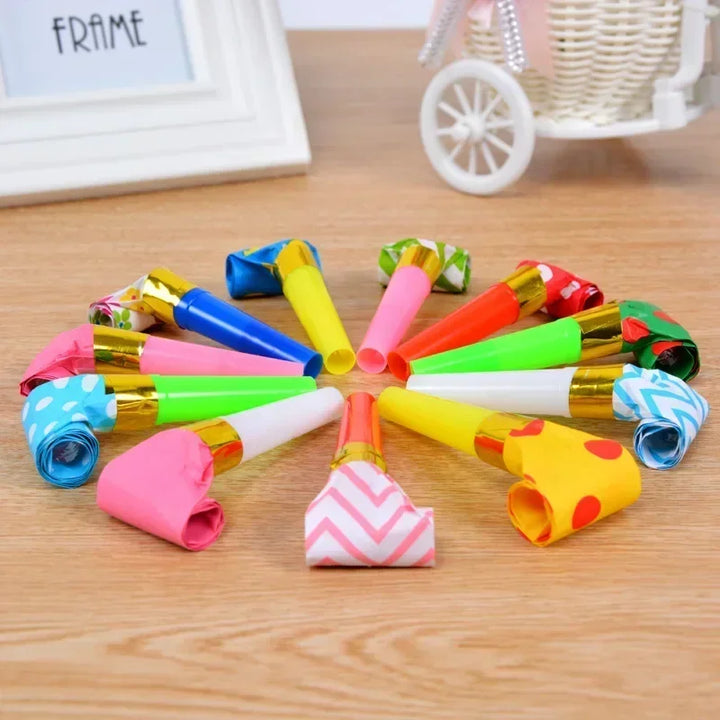 30 pcs Colorful Whistles Toy