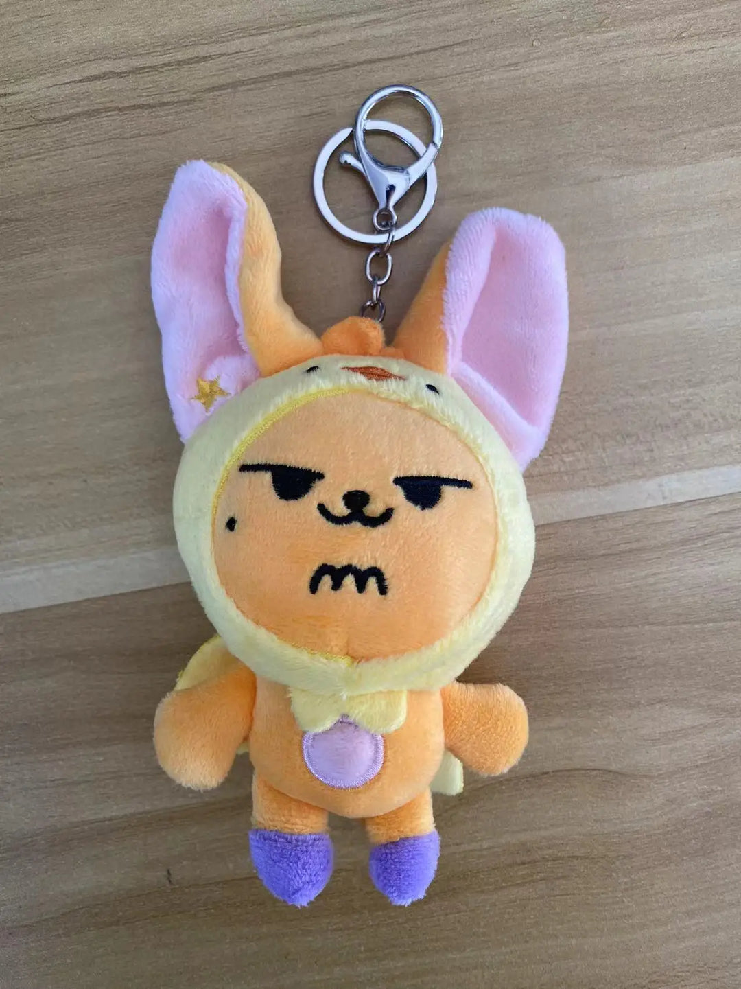 TXT Dolls Kpop Cute Soobin Beomgyu PPULBATU Same Plush Keyrings Tutu Bar Two-Bar Doll Keychain Rings Plush Bag Pendant