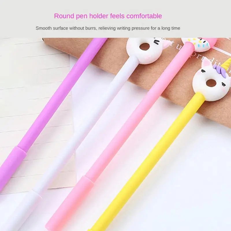 Novelty Cute Pens Kawaii Funny Luxury Gel Ink Pen Writing Girl Stationery Ballpoint School Office Supply Teacher Gift