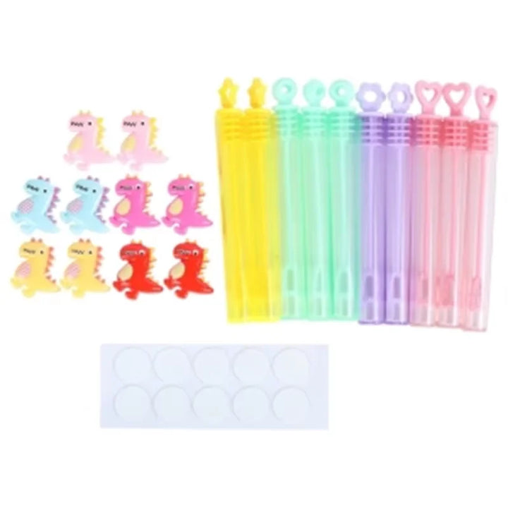 10 pcs Mermaid Bubble Tube Soap Bottle Little Mermaid Toy