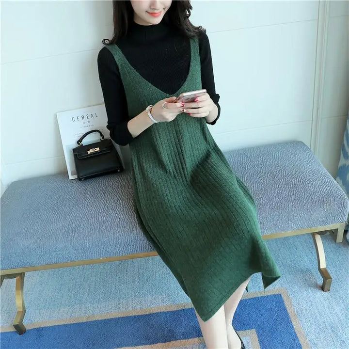 Women Sweater Vest Pull Femme Sweaters Ladies Autumn Clothes 2024 Vests Female Knitted Dress Loose Pullovers Outerwear E891