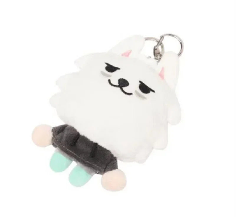 TXT Dolls Kpop Cute Soobin Beomgyu PPULBATU Same Plush Keyrings Tutu Bar Two-Bar Doll Keychain Rings Plush Bag Pendant