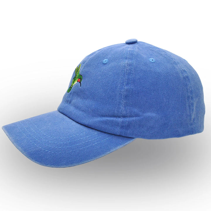 HUMMINGBIRD Dad Hat Embroidery Wildlife Bird Cap Cute Bird Baseball Cap Mom Hats Retro Woman Sun Hat Trucker Hat