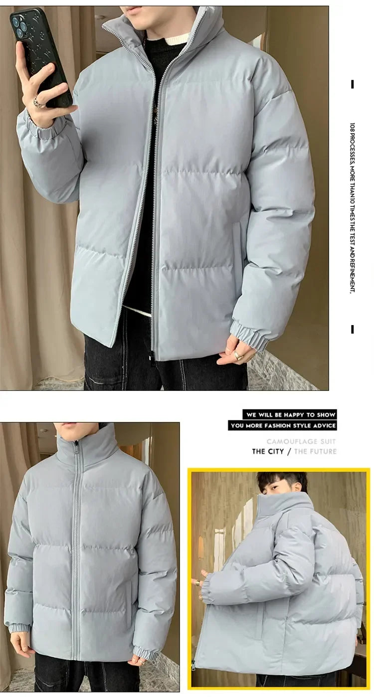 Men's Thicken Warm Parka Jacket - Stylish Men's Winter Jackets