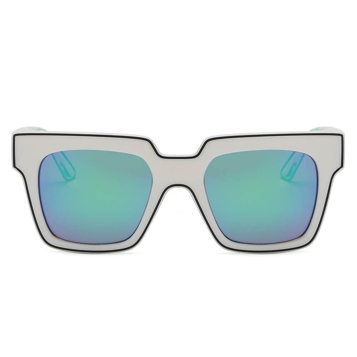 CAMDEN | S1068 - Women Retro Square Oversize Sunglasses