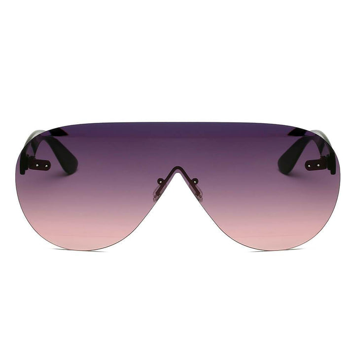 DESTIN | S2061 - Women Oversized Aviator Fashion Sunglasses