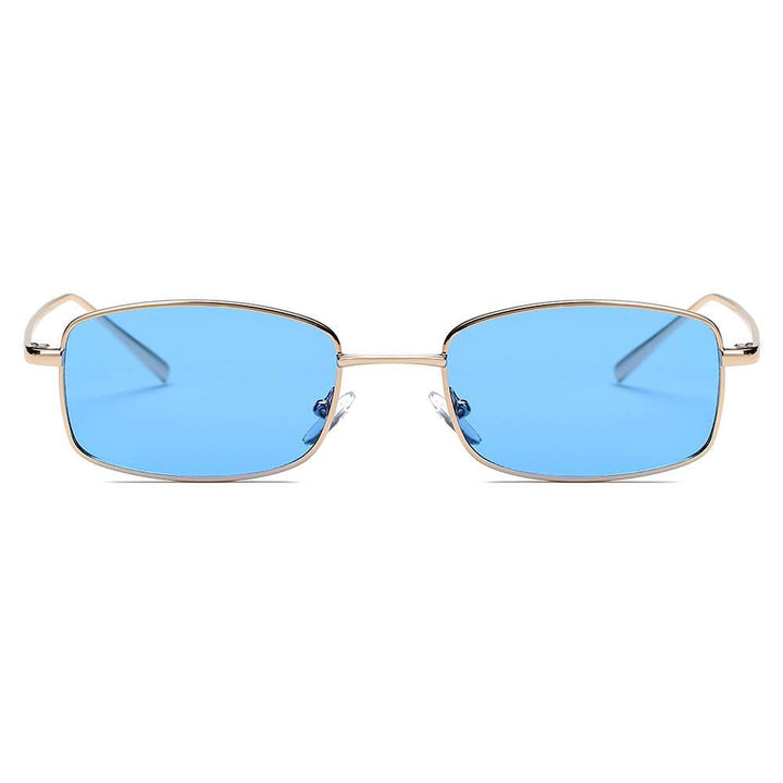 GARNER | S2076 - Retro Vintage Slim Rectangle Sunglasses